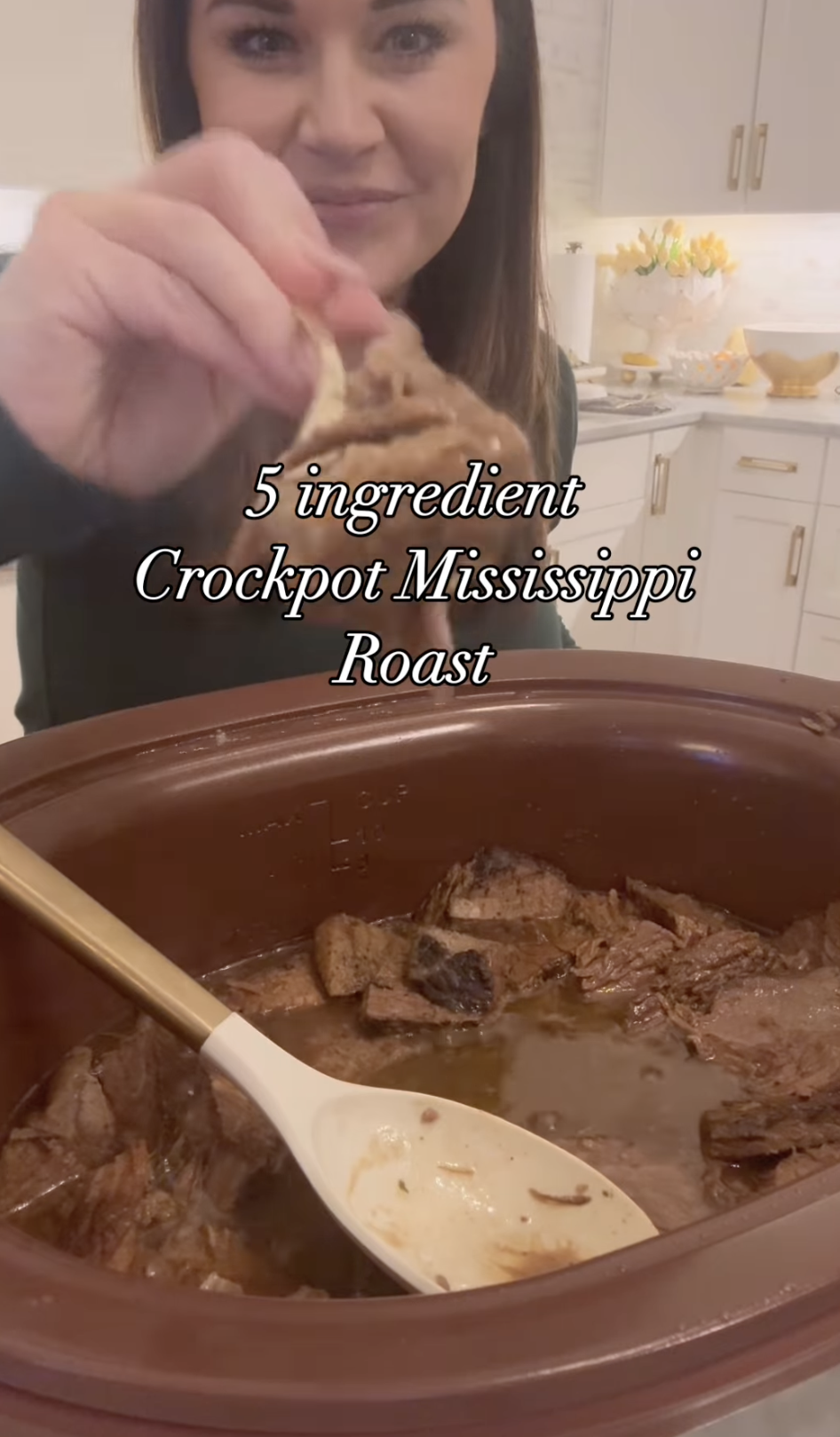 Crockpot Mississippi Roast